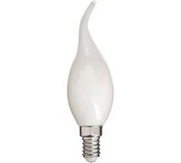 Xanlite - Ampoule à filament LED flamme coup de vent, culot E14, 4W cons. (40W eq.), lumière blanche chaud - RFV470FCO BLANC G
