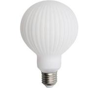 Xanlite - Ampoule Filament LED déco verre opaque G95, culot E27, 1055 Lumens, conso. 10W (equivalence 75W), Blanc chaud - RFDE1055B95OSTR BLANC G