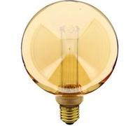 Xanlite - Ampoule LED déco Hologramme Globe (G125) au verre ambré, culot E27, 4W cons., 200 lumens, lumière blanc chaud - RFDHE200B125S MULTIPLE G