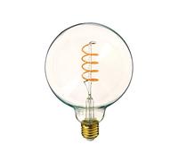 Xanlite Ampoule LED E27 Vintage Globe G125 Culot - Ampoule Vintage Led Filament Angle D'Éclairage 320° - 4W Équivalant 28W 300 Lm - Lumière Blanche Chaude - RFDE280B125S