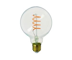 Xanlite Ampoule LED E27 Vintage Globe G95 Culot E27 - Led Filament Angle D'Éclairage 320° - Lumière Blanche Chaude - RFDE280B95S