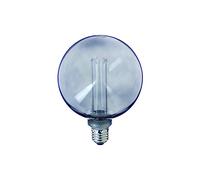 Xanlite Ampoule LED E27 Vintage Hologramme Globe G125 Verre Fumé Culot E27 - Ampoule Vintage E27 LED Angle Éclairage 320° - Ampoule E27 Vintage 4W 100 Lm - Lumière Blanc Chaud - RFDHE200B125SF
