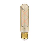 Xanlite Ampoule LED E27 Vintage T125 Verre Ambré - 4W (30W équiv.) - 323 Lumens - Blanc Chaud - Angle 320° - RFDE300T125A