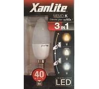 Xanlite - Ampoule Led Flamme - Culot E14-6W Cons. (40W Eq.) - Cct Température De Lumière Variable 2700K - 6000K