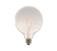 Xanlite Ampoule Led Globe (G125) Irrégulière Au Verre Lacté - Culot E27-6W Cons. (48W Eq.) - 600 Lumens - Lumière Blanc Chaud