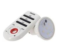 Xanlite - Ampoule LED spot, culot GU10, 3,4W cons. (35W eq.), lumière blanc chaud - MG180STR BLANC G