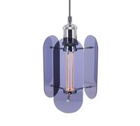 Xanlite Ampoule Vintage 70'S Ovale Filament LED, Culot E27, 180 Lumens, Conso 4W, 1800 Kelvin, Blanc Chaud, Noire