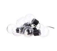 Xanlite - GRL5GUINRVB - Guirlande solaire guinguette - 5m - IP44-8 Ampoules - RVB