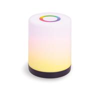 XANLITE Lampe À Poser LED RVB Et Blanc Chaud Tactile Dimmable Rechargeable USB Intérieur Design Moderne Autonomie Longue Lumière Ambiance Nomade Sans Fil Pour Bureau Salon Chambre