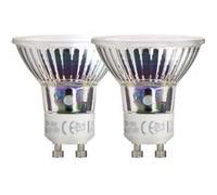 Xanlite - Lot de 2 ampoules SMD LED, culot GU10, 520 Lumens, équivalence 75W, 4000 Kelvins, Blanc neutre - PACK2VG75SCW BLANC G
