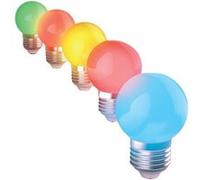 Xanlite - Lot de 5 Ampoules LED, Culot E27, RVB, Spécial Extérieur - PACK5EEGRLPRVBJR BLANC G