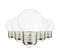 Xanlite - Lot de 5 Ampoules LED, Culot E27, RVB, Spécial Extérieur - PACK5EEGRLPRVBJR BLANC G