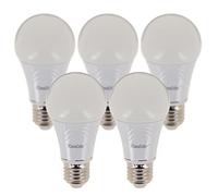 Xanlite Lot De 5 Ampoules LED Standard Culot E27 - Angle D'Éclairage 180° - 9W Équivalant 60W - 806 Lumens - Lumière Blanc Chaud - PACK5EE806G