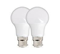 Lot De 2 Ampoules Led A60, Culot B22, 10w Cons. (60w Eq.), Lumi?Re Blanc Chaud