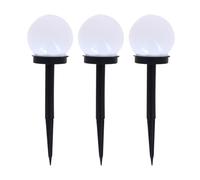 Xanlite, PACK3SO50B, Lot de 3 Balises Solaires RVB, IP44, Autonomie 8H