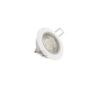 Xanlite PACK5SP50AB Lumineux Lampe encastrable Plafond-Lot de 5 Spots encastrés Ampoule LED GU10 incluses Blanc Chaud-PACK5SP50AB Plastique 50 W