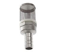 XaoJsun Passoire commerciale en acier inoxydable - Filtre de tuyau de 15/20 mm avec adaptateurs 1/2 pour irrigation de jardin, aquarium et filtration de pompe (15 mm)