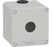 XAPD1501 - Boîtier vide, métal, gris, 1 point de commande 22 mm