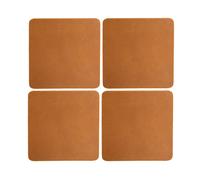 Xapron Dessous de Verre Cuba Lot de 4 Camel