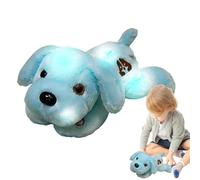 Xasbseulk Jouet pour chien en peluche à LED, chiot, animal lumineux, 35,6 cm, veilleuse douce pour le compagnon