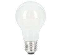 Xavax Ampoule LED (40 W, E27, 470 lm, 15000 h, blanc chaud, LED 230V, ampoule en forme sphérique, lumière du jour, totalement en verre, filament) Mate
