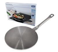 Xavax Plaque d'adaptation pour cuisinière à induction 23,5 cm – ronde, universelle, argent