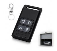 XAVURO Télécommande Bft Portail Universelle-260-868MHz Telecommande Came | Télécommande Universelle pour Porte de Garage 260-868MHz, 4 Canaux, Compatible avec HSE4-868-BS et HSE2-868-BS, Noir