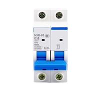 XB-63 2P AC 230/400V Miniature Circuit Breaker C 6 10 16 20 25 32 40 63A Overload Protector DZ47 C Style Air Switch BIANMTSW(1A)