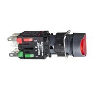 XB6AW4B5B Bouton-poussoir lumineux complet rouge Ø16 à rappel par ressort 1NO+1NF 12...24V