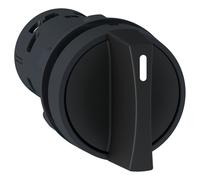 Xb7nd33 Schneider Bouton Tournant - ø22 - Noir - à Manette - 3 Positions - 2no -