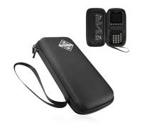 Xberstar Coque pour Texas Instruments TI-84 TI-83 Plus CE Graphing calculatrices et bien plus encore - rigide en EVA résistant aux chocs de transport Voyage Sac de rangement noir