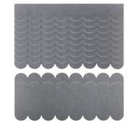 Xbessc 36 Pièces Gris Mini Bardeaux de Toit Bardeau Bitume Toiture Feutre | Auto Adhésifs Bardeau Toit Imperméabilité pour Abri de Jardin Nichoir Niche pour Chien Projets en Bois