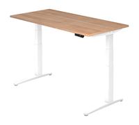XBHM 16 WW | Bureau - 160 x 80 Noyer réglable en hauteur électriquement