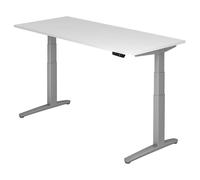 XBHM 19 SS | Bureau 180 x 80 réglable en hauteur électriquement Blanc