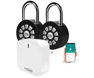 XCase 2 cadenas connectés et intelligents à code avec passerelle réseau