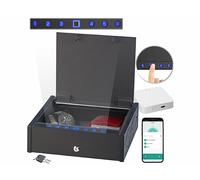 XCase Coffre-fort connecté avec lecteur d’empreinte digitale et passerelle wifi