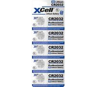 XCELL CR2032 5X - Pile bouton lithium CR2032, blister de 5