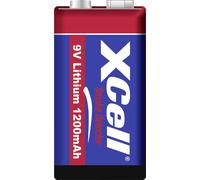 XCell Pile 6LR61 (9V) lithium 1200 9 V 1 pc(s)