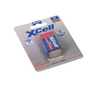 XCell Pile CR9V/P 9 V (Plage de température de Fonctionnement étendue, durée de Vie particulièrement Longue, Faible Auto-décharge) 131347
