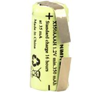 XCell X1/2AAAH-350-LFU Pile rechargeable spéciale 1/2 LR3 (AAA) cosses à souder en U NiMH 1.2 V 350 mAh 1 pc(s)