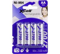 XCell X2700AA B4 Pile rechargeable LR6 (AA) NiMH 2700 mAh 1.2 V 4 pc(s)