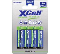 XCell X2700AA B4 Pile rechargeable LR6 (AA) NiMH 2700 mAh 1.2 V 4 pc(s)