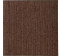 XCHtuerFY Tapis Autocollants, Dalles de Sol carrées 30 x cm (12 12 po) antidérapantes(Coffee,12pcs)