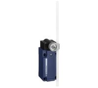 Schneider Electric XCKS159 ex OsiSwitch Plastique Interrupteur de position format standard, 6 mm thermoplastique tige ronde, tête rotative, 1NC+1NO, brusque, Pg13