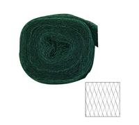 Xclou Filet de Protection Contre Oiseaux, Filet de Protection des Plantes en Polyéthylène, Filet de Jardin avec Maillage 20 x 20 mm, env. 2 x 5 m, Vert/Noir
