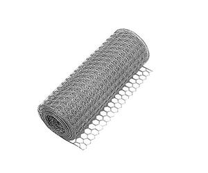 XCLOU Rouleau de Grillage, Clôture de Jardin pour Volière, Maille Hexagonale en Fil de Fer Revêtu de PVC, Hauteur env. 50 cm, Longueur env. 10 m, Vert