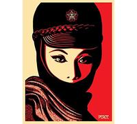 XCPORA Shepard Fairey Poster Street Pop Wall Art Shepard Fairey Prints Shepard Fairey Canvas Painting for Home Wall Decor Image 50x70cmx1 No Frame