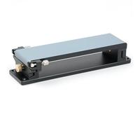 XCSCUK Porte-papier abrasif en alliage d'aluminium, aiguiseur de couteaux en cuir, ponceuse à papier abrasif, fixation de papier abrasif, pour menuisiers