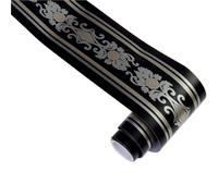 XCTDSVAH Frise Murale Adhesive Autocollants muraux en vinyle imperméables PVC, 10M, ligne de taille, jupe auto-adhésive, décor salon(Color20,2 Pcs)