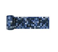 XCTDSVAH Frise Murale Adhesive Autocollants muraux ligne de taille salle bains, bâton pelage imperméable, dosseret artistique, cuisine, bureau, plinthe, papier peint décoratif(BS100)